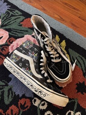Size 9.5 - VANS Sk8- 38 DX High Anaheim Factory - Paisley